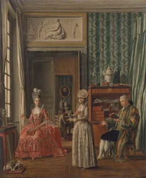 Inhemsk scen, ca 1775-80