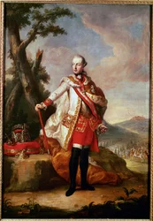 Kejsar Joseph II ... (målning på duk)