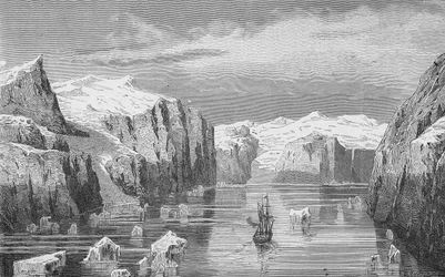Fjord i Francis-Joseph Land