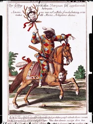 Harlekin till häst