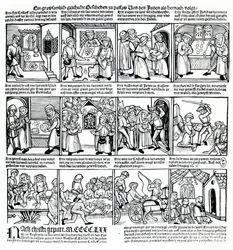 Skändning av hostian av judarna i Passau 1477