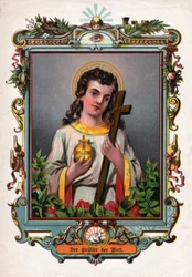 Jesus Kristus. (gravyr, cirka 1900)