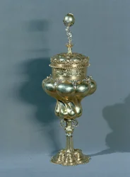 Luther chalice, (förgyllt silver)