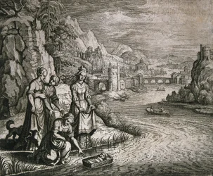 Moses räddade från Nilen