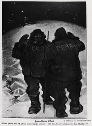 Mr Cook och Mr Robert Edwin Peary i erövringen av polen - Jugend