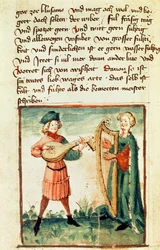 Ms Add 17987 fol.86v Det sangvinska temperamentet
