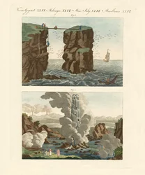 Nordiska kuriosa (färgad gravyr)