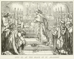 Otto III vid St Adalberts grav