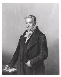 Porträtt av friherre Alexander von Humboldt (1769-1859)