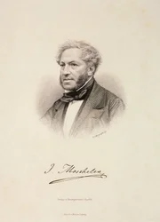 Porträtt av Ignaz Moscheles (1794-1870)