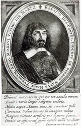 Porträtt av Rene Descartes, 1644