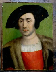 Porträtt av en gentleman (panel)