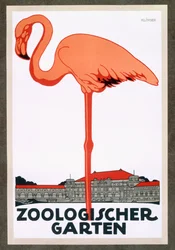 Affisch för Zoologiska trädgården, Berlin