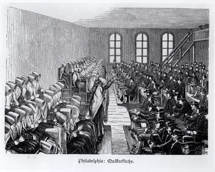 Quaker Meeting, Philadelphia, från 