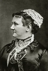 Drottning Carola av Sachsen, ca 1890