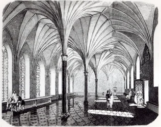 Matsal av slottet Marienburg