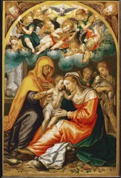 Sankta Anne, Sankta Maria, Jesusbarnet