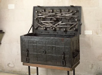Sea Chest från Nürnberg (trä och metall)