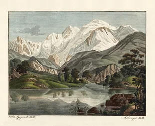 Snöiga berg