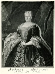 Sophie Dorothea, drottning av Preussen (1687-1757) (fototyp)