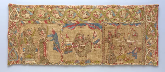 Stal med St. Katarinas martyrskap, Rhenland, c.1200