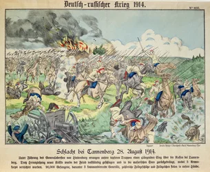 Slaget vid Tannenberg, 24 augusti 1914