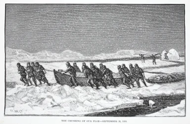 The Crushing of our Floe, 26 september 1883, pub. London 1886