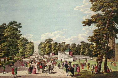 The Fireworks Place, Prater (akvatint)