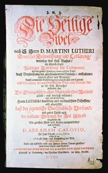 The Holy Bible, Vol. I., 1681