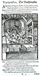 Typografen, utgiven av Hartman Schopper