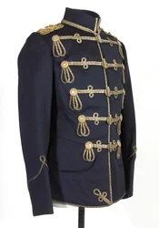 Tunika, HKH The Duke of Connaught, 3:e von Zieten Hussars, tyska armén, före 1914 (tunika)