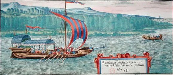 Turkiska galären av sultanen