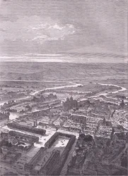 View of Metz, Cassells History of the War between France and Germany publicerad av Cassell and Company Limited, c.1890 (litho)