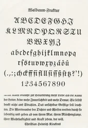 Walbaum fraktur