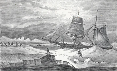 Warping through the Ice, puben London 1874