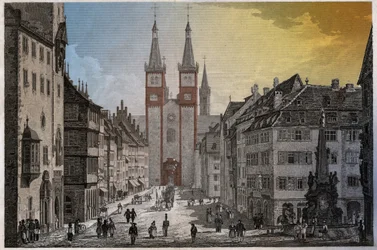 Würzburg. (gravyr, ca 1830)