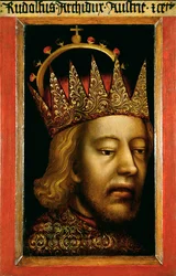 grundaren (olja och tempera på trä)