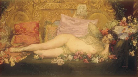 Barock nakenmodell