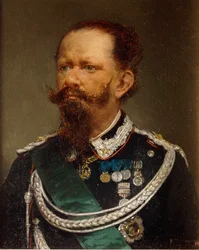 Porträtt av Victor Emmanuel II