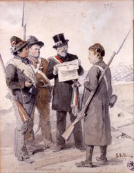 Risorgimento: The Five Days of Milan (Cinque giornate di Milano) (18-22 mars 1848): detta är ett av de första avsnitten av revolutionerna 1848 (en del av det första italienska frihetskriget) som såg uppkomsten av Milaneserna befolkningsupprorande mot