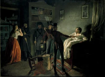 Gripandet av patrioten Pietro Fortunato Calvi