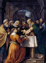 Presentation av Jesus i templet, 1529.