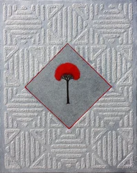 Icon Relic 23, 2002 (sand och akryl på duk)