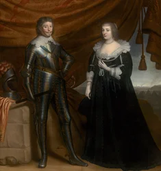 Frederik Hendrik och Amalia av Solms-Braunfels, c.1637-8