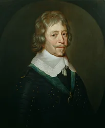 Porträtt av Fredrik Henrik (1544-1647) prins av Oranien (1584-1647)