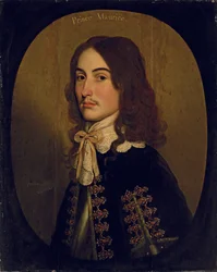 Porträtt av Maurice av Nassau, Prins av Orange, 1643