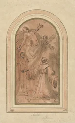 Kristus visar sig för den välsignade Giovanni da San Facondo