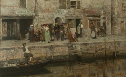 Resande musiker, ca 1881-83 (olja på duk)