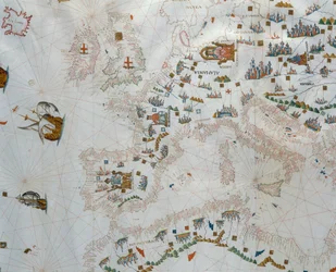 Ett sjökort, 1564