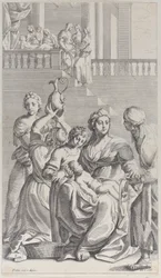 Sankt Benedikts födelse, 1687-1717.